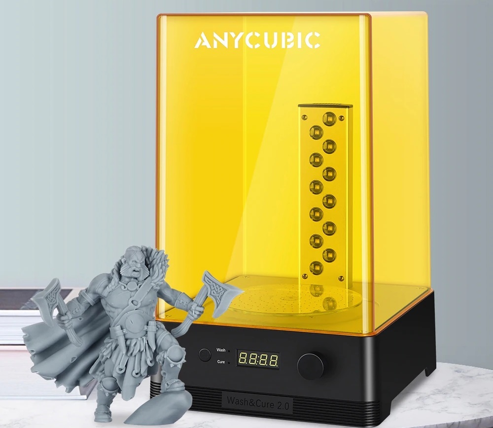 Anycubic Wash&Cure 2.0 Machine test and big promotion from 15 to 17 March!  - 3D Serial Testeur