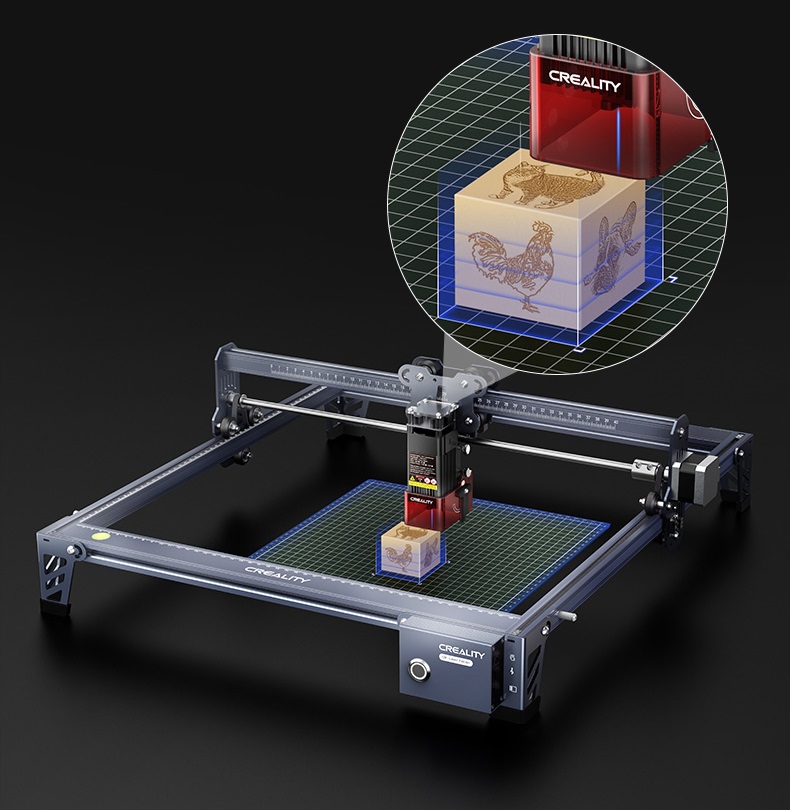 Creality 3D Printer Falcon Laser Module, 1.6W, 5W, 10W for Ender 3 Ser –