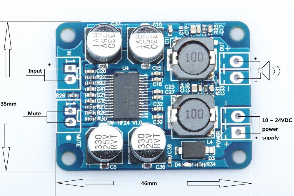 Tpa3118 mono datasheet