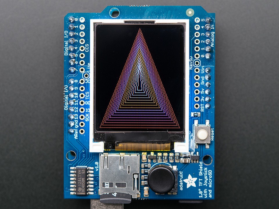 adafruit 1.8 tft