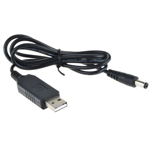 Câble adaptateur de convertisseur USB Dc 5v à 5v / 9v / 12v 5.5x2.1mm mâle  Pvc Usb Boost Line pour routeur