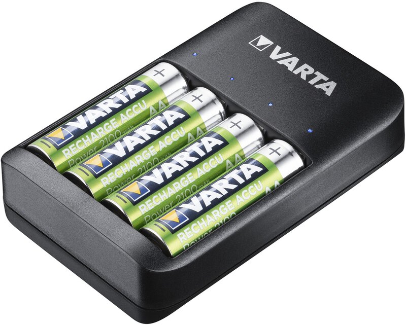 Chargeur Easy Energy Pocket + 4 piles rechargeable AA 2100 mAH - VARTA -  Piles et Accus/Chargeurs & Accus - PH Distrib.com