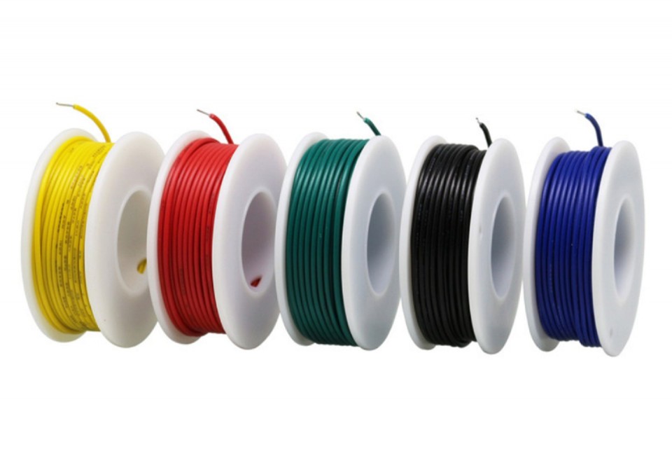 Hook-Up Wire 30AWG / 0.05mm2 - Assortment (Stranded)