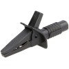 Crocodile Clip 10A Socket 4mm - Black