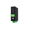 Rail-Μount Serial Server RS232/RS485 to RJ45 with POE and Dual Ethernet Ports