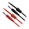 Banana to Hook Terminal – Red/Black 1m – GT-L04