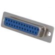 D-SUB Connector Female 25-pin - for Soldering