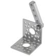 shown attached to channel bracket and aluminum beam