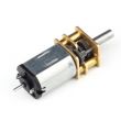Micro Metal Gearmotor (Extended back shaft) - 15RPM