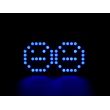 Adafruit 0.8" 8x16 LED Matrix FeatherWing Display Kit - Blue