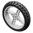 Multi-Hub Wheel for TT/Lego/N20 Motor - 65mm Diameter