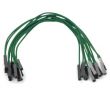 Jumper Wires 15cm Female to Female - Pack of 10 Green