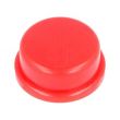 Cap for Tact Button - Round Red