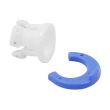 Bowden Clamp 6mm - Blue/White