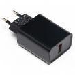 Power Supply 5V 3A - USB Plug - Black