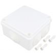 Junction Box 100x100x50mm - ABS White IP65