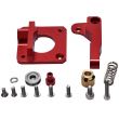 Bowden Extruder Feed Kit MK8 Red - 1.75mm Aluminum