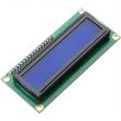 Basic 16x2 Character LCD - White on Blue 5V (with Centered Headers)