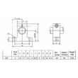 Linear Rail Shaft Guide/Support - 8mm Diameter - SK8 - 2pcs