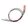 LED Diffused 5mm Red (Prewired)
