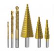 Drill HSS 4-12mm / 4-20mm / 4-32mm / 3,6,8mm - Pack of 6
