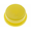 Cap for Tact Button - Round Yellow