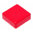 Cap for Tact Button - Square Red