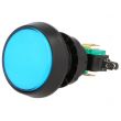Dome Push Button 44mm - Blue