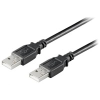 Καλώδιο USB 2.0 A Αρσενικό σε A Αρσενικό 1.8m Μαύρο