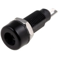 Banana Socket 4mm Black