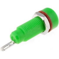 Banana Socket 4mm Green
