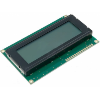 Basic 20x4 Character LCD - Black on Grey 5V
