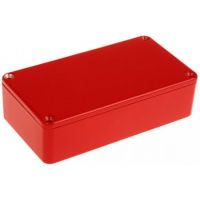 Project Box 112x61x31mm - Aluminium Red IP54 (1590BRD)