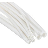 Θερμοσυστελλόμενο 9.5/4.7mm Λευκό - 1m