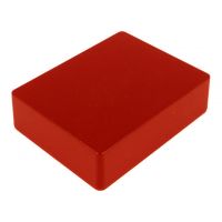 Κουτί Κατασκευών 119x94x34mm - Μεταλλικό Κόκκινο IP54 (1590BBRD)