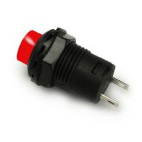 Push Button Bistable- 12.5mm Red