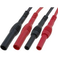 Test Leads PVC Red/Black 1.2m