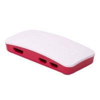 Official Raspberry Pi Zero Red & White Case