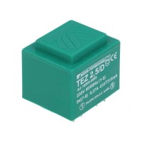 Μετασχηματιστής Πλακέτας 230V/9V 2.5VA
