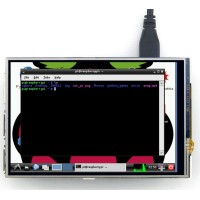 Pi Display 4" 480x320 IPS Resistive Touchscreen