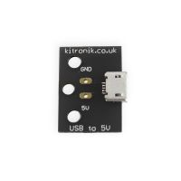 Micro USB to 5V breakout
