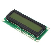 Display 16x2 Character LCD - 3.3V Yellow