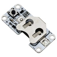 Electro-Fashion Latching Switch Coin Cell Holder