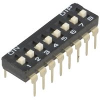 DIP Switch - 8 Position (Low Profile)