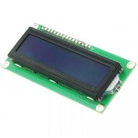 Display 16x2 Character LCD - 3.3V Blue