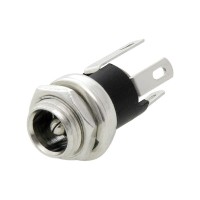 DC Power Jack 5.5x2.1 - Panel Mount