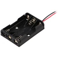 Battery Holder 3xΑΑA - with Wires