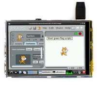 Pi Display 3.5" 480x320 IPS Resistive Touchscreen
