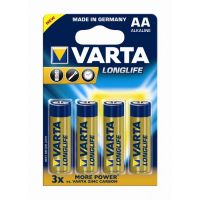 Battery Varta Alkaline Longlife LR06 1.5V AA (4pack)