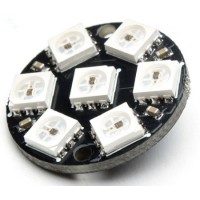 LED Disk - 7 x WS2812 5050 RGB